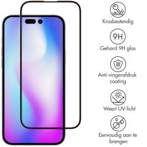 Selencia Gehard Glas Premium Screenprotector iPhone 14 Pro