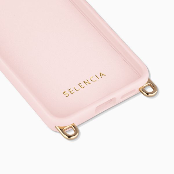Selencia Rivièra MagSafe Backcover met afneembare haakjes Samsung Galaxy S25 / S24 - Sorbet Pink