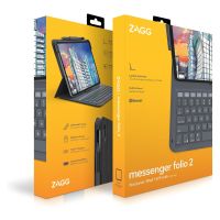 ZAGG Messenger Folio 2 Keyboard Case Apple iPad 11 (2025) 11 inch A16 / iPad 10 (2022) 10.9 inch - QWERTZ / DE - Zwart