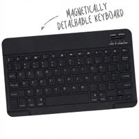 Accezz Bluetooth Keyboard Bookcase Apple iPad 6 (2018) 9.7 inch / iPad 5 (2017) 9.7 inch - AZERTY / FR - Zwart