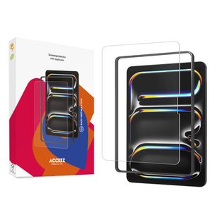 Accezz Glass screenprotector + Applicator Apple iPad Pro 13 (2024) M4