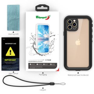 Redpepper Dot Plus Waterproof Backcover iPhone 12 Pro - Zwart