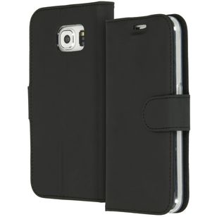 Accezz Wallet Softcase Bookcase Samsung Galaxy S6 - Zwart