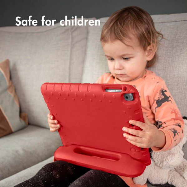 Accezz Kidsproof Backcover met handvat iPad 11 (2025) 11 inch / iPad 10 (2022) 10.9 inch - Rood