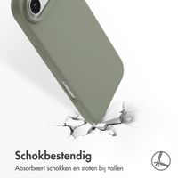 Accezz Liquid Silicone Backcover met MagSafe Apple iPhone 17 Air - Cooper Green