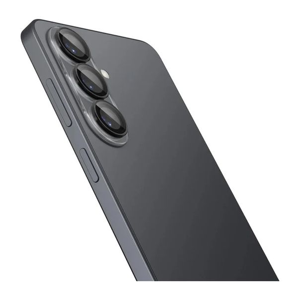 Spigen Optik Pro EZ Fit Lens Protector - Cameralens bescherming (2-pack) Samsung Galaxy S26 Plus - Zwart