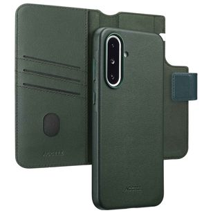 Accezz Leather Bookcase 2-in-1 met MagSafe Samsung Galaxy A36 / A56 - Cedar Green
