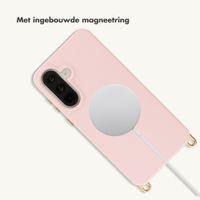 Selencia Rivièra MagSafe Backcover met afneembare haakjes Samsung Galaxy A36 / A56 - Sorbet Pink
