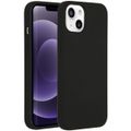 Accezz Liquid Silicone Backcover iPhone 13 - Zwart