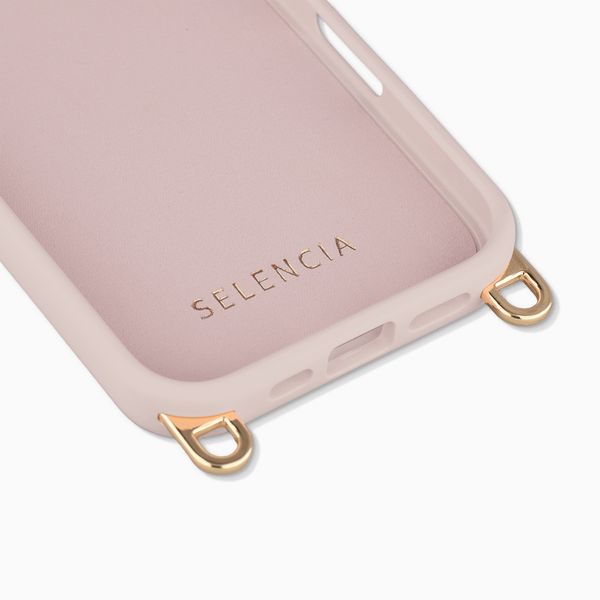 Selencia Rivièra MagSafe Backcover met afneembare haakjes Apple iPhone 17 - Sorbet Pink