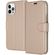 Accezz Wallet Softcase Bookcase iPhone 12 Pro Max - Goud