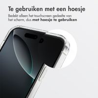 Accezz Gehard Glas Privacy Screenprotector + Applicator Apple iPhone 16 Pro