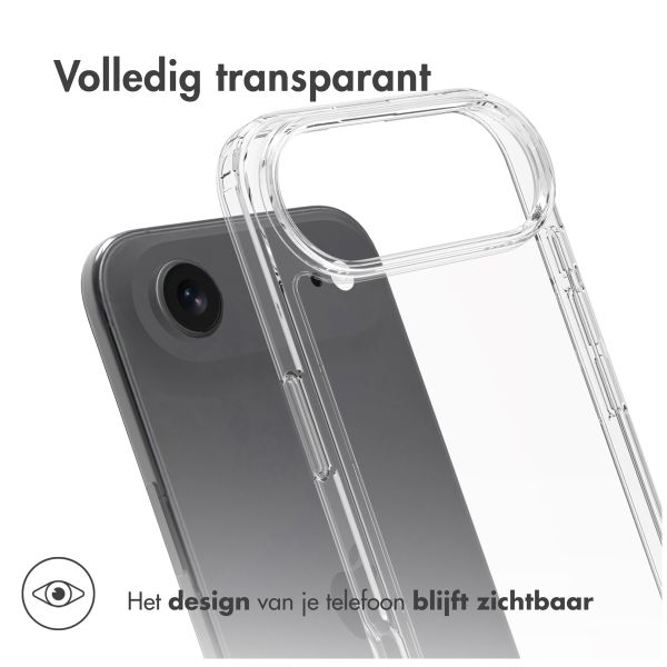 Accezz Xtreme Impact Backcover Apple iPhone 17 Air - Transparant