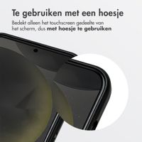 Accezz Gehard Glas Privacy Screenprotector + Applicator Samsung Galaxy S24 / S25