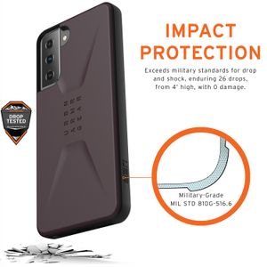 UAG Civilian Backcover Samsung Galaxy S21 Plus - Eggplant