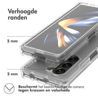 Accezz Xtreme Impact Backcover Samsung Galaxy Z Fold 5 - Transparant