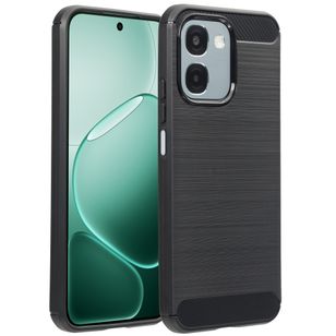 imoshion Brushed Backcover Oppo A6 (5G) - Zwart