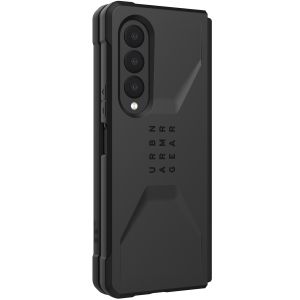 UAG Civilian Backcover Samsung Galaxy Z Fold3 - Zwart