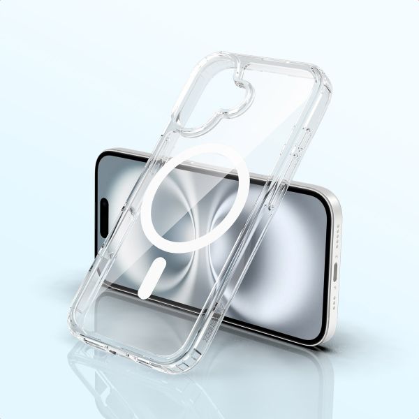 Accezz Xtreme Impact Backcover met MagSafe Apple iPhone 16 - Transparant