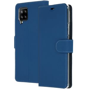 Accezz Wallet Softcase Bookcase Samsung Galaxy A42 - Donkerblauw