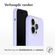 Accezz Liquid Silicone Backcover iPhone 14 Pro - Paars