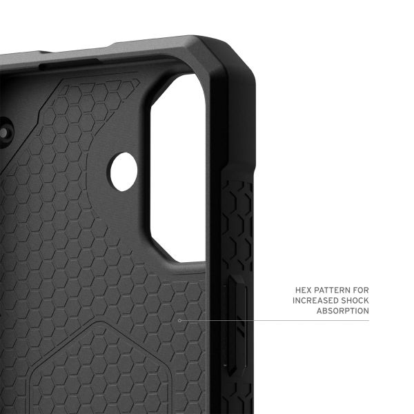 UAG Monarch Pro Backcover iPhone 16 - Carbon Fiber