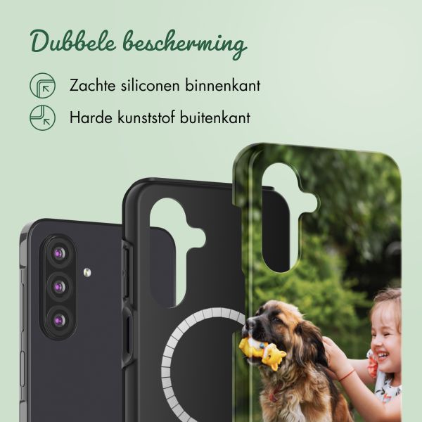 Ontwerp je eigen tough case Samsung Galaxy A26 - Zwart