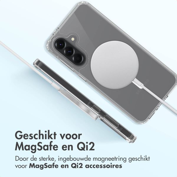 Accezz Xtreme Impact Backcover met MagSafe Samsung Galaxy S25 - Transparant