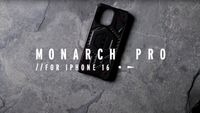 UAG Monarch Backcover iPhone 16 Pro - Kevlar Black