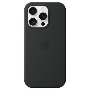 Apple Silicone Backcover MagSafe iPhone 16 Pro - Black