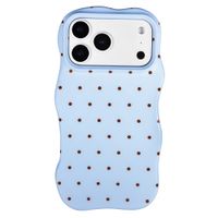 Selencia Vivid Wavy Backcover met MagSafe Apple iPhone 18 Pro / 17 Pro - Happy Dots Digital Sky