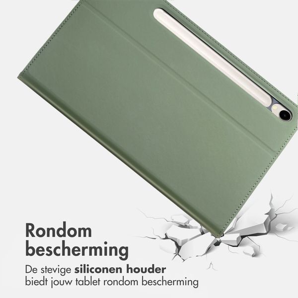Accezz Classic Tablet Case Samsung Galaxy Tab S9 11.0 inch / S10 Lite / S10 FE / S9 FE 10.9 inch - Groen