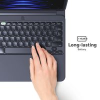ZAGG Pro Keys 2 QWERTZ keyboard bookcase voor de iPad Air 13 inch (2025) M3 / (2024) M2 - Zwart