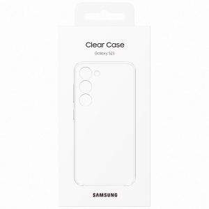 Samsung Originele Clear Backcover Samsung Galaxy S23 - Transparant