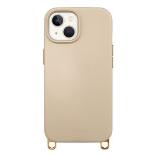 Selencia Rivièra MagSafe Backcover met afneembare haakjes Apple iPhone 15 - Milky Latte