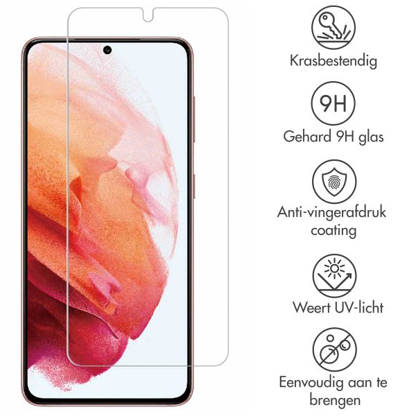 Accezz Gehard Glas Screenprotector Samsung Galaxy S21