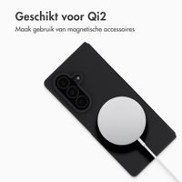 Accezz Liquid Silicone Backcover met MagSafe Samsung Galaxy Z Fold 8 Ultra - Zwart