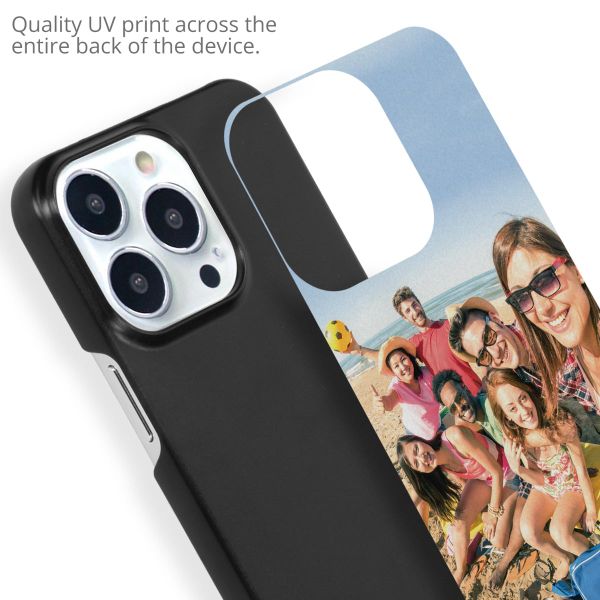 Ontwerp je eigen hardcase hoesje Apple iPhone 13 Pro Max - Zwart