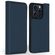 Accezz Premium Leather Slim Bookcase iPhone 15 Pro - Donkerblauw