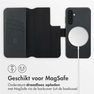 Accezz Leather Bookcase 2-in-1 met MagSafe Samsung Galaxy S24 Plus - Onyx Black