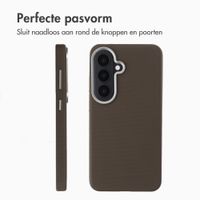 Accezz Mesh Backcover met MagSafe Samsung Galaxy S26 - Bruin