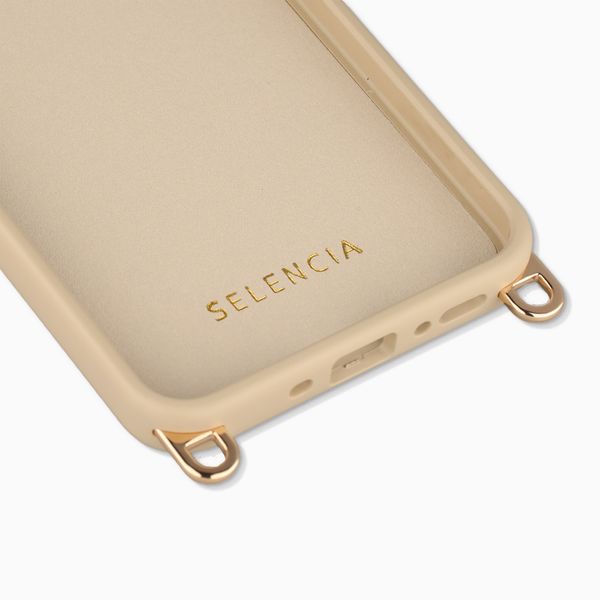 Selencia Rivièra MagSafe Backcover met afneembare haakjes Samsung Galaxy A37 (5G) - Milky Latte