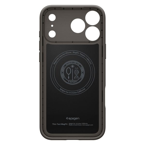 Spigen Thin Fit Backcover MagSafe Apple iPhone 18 Pro Max / 17 Pro Max - Gunmetal