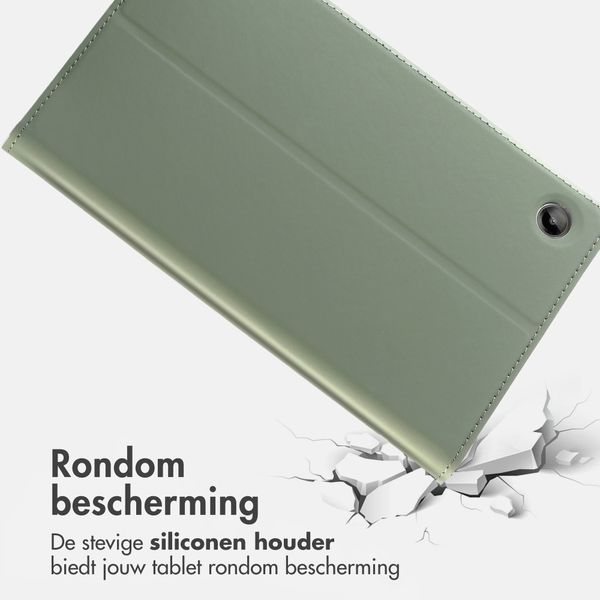 Accezz Classic Tablet Case Samsung Galaxy Tab A11 Plus - Groen