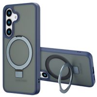 Accezz Ring Stand Backcover met MagSafe Samsung Galaxy S25 Plus - Blue