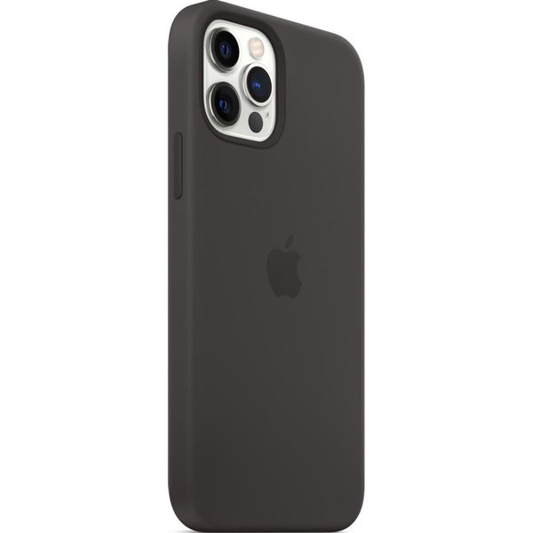 Apple Silicone Backcover MagSafe Apple iPhone 12 (Pro) - Midnight