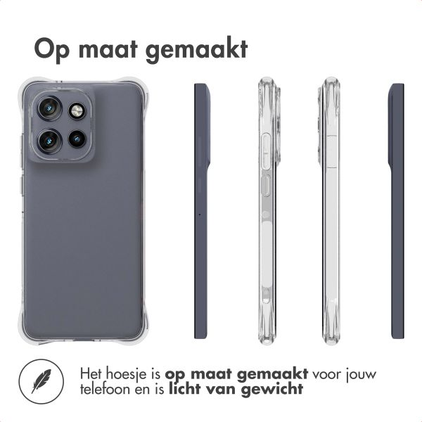 Accezz Clear Backcover Motorola Thinkphone 25 / Edge 50 Neo / Edge 60 Neo - Transparant
