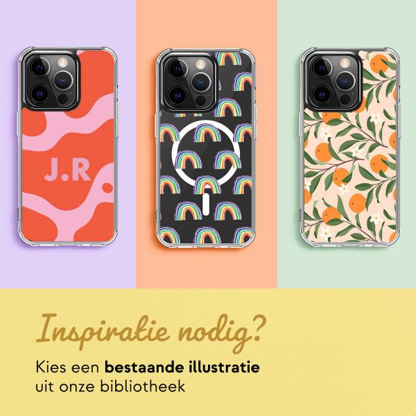 Ontwerp je eigen MagSafe Clear Case  Apple iPhone 14 Pro - Transparant