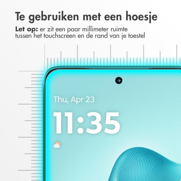 Accezz Gehard Glas Screenprotector Motorola Edge 60 Fusion