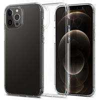 Spigen Ultra Hybrid Backcover Apple iPhone 12 (Pro) - Transparant